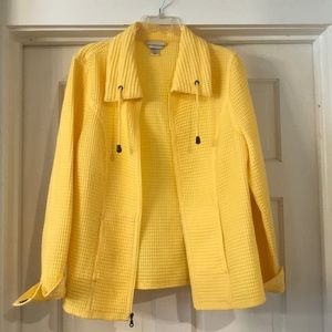 Christopher and Banks spring yellow jacket